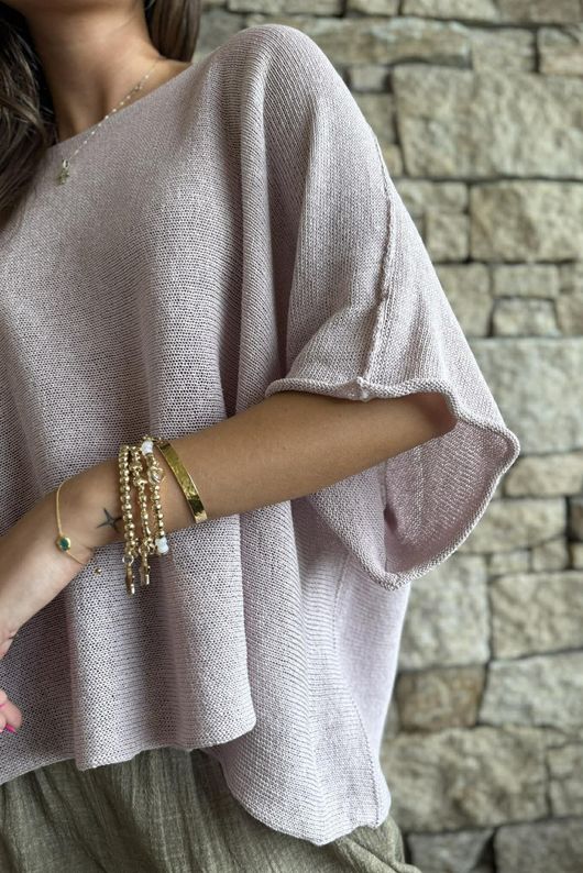 Conrad Box Cotton Knit Heather